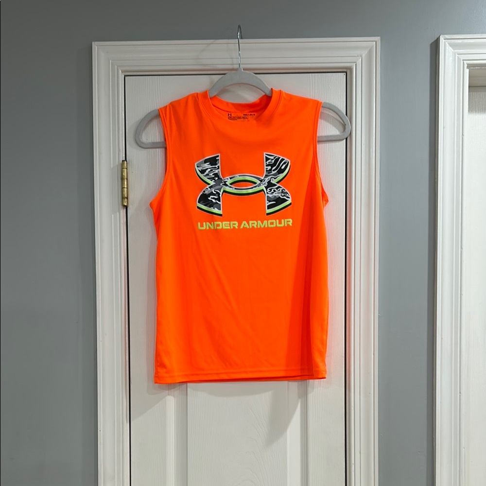 Under Armour Kids Sleeveless Shirt - Orange